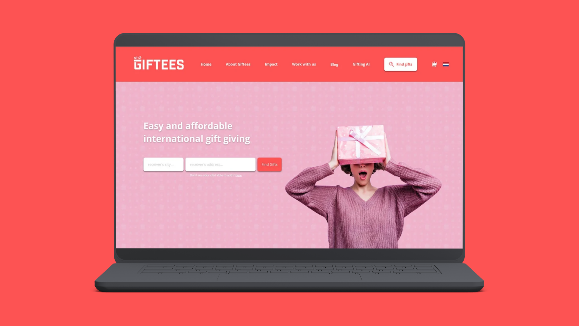 Giftees Website Redesign preview