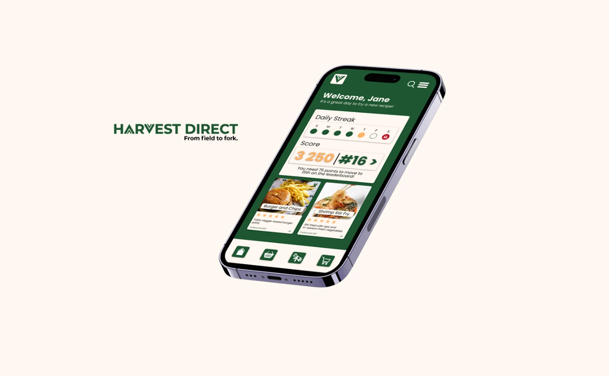 Harvest Direct Mobile App preview