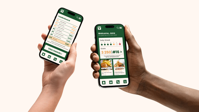Rewards system screens